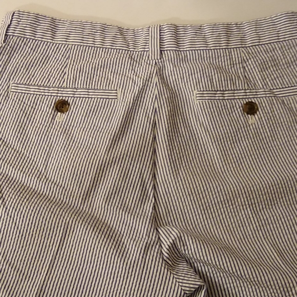 Brooks Brothers pinstriped walking shorts. Size 16 - Picture 8 of 8